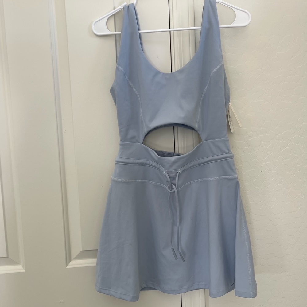 Anthropologie blue golf or athletic dress